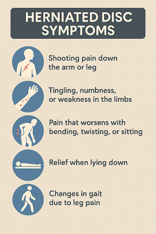 Herniated Disc Symptoms Sugarland TX